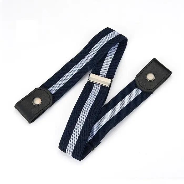 Ceinture élastique Invisible sans trace, ceinture pour femmes, pantalons en jean, ceinture élastique