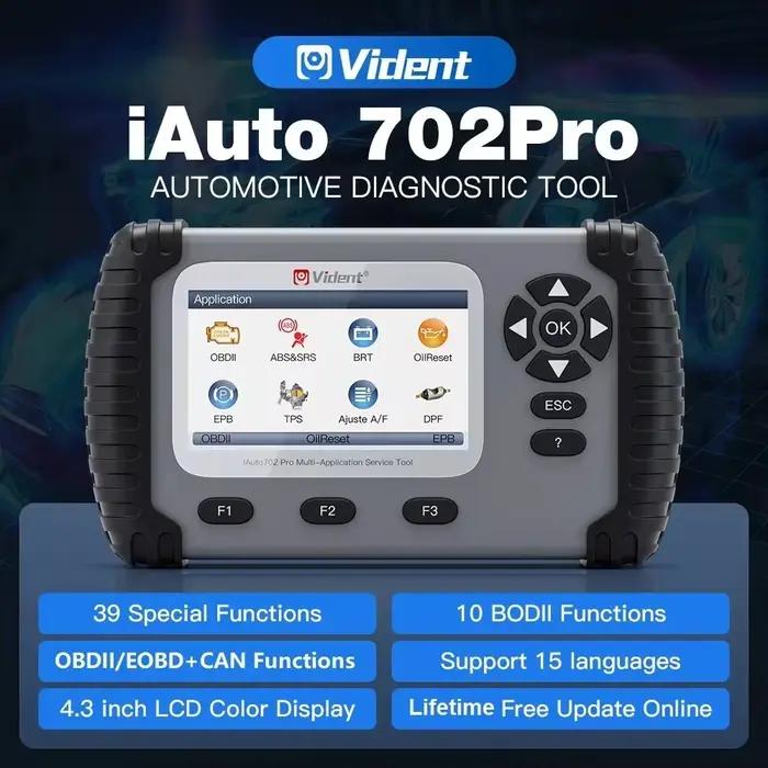 Scanner de voiture iAuto702 Pro OBDII
