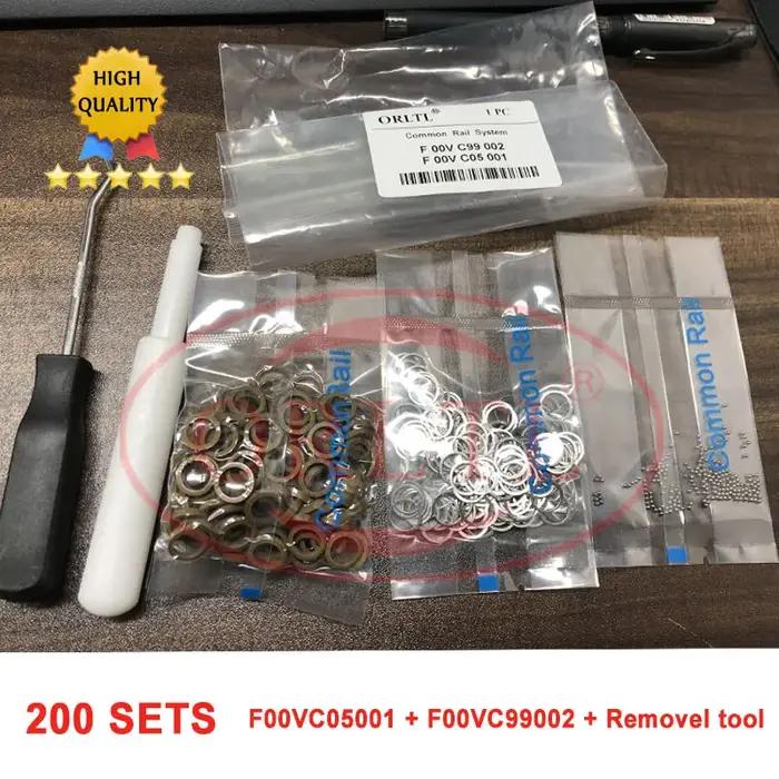Kit de réparation Joint F00VC99002 Bille en acier 1,34 mm F00VC05001 Bille en céramique 1,5 mm F00VC