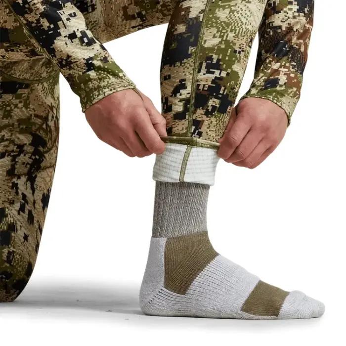 Sous-vêtements thermiques chasse homme 3M anti-odeurs - Couche de base technique moyenne pour activités outdoor
