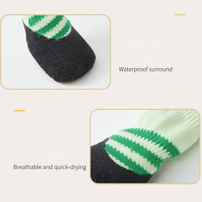 Bottes imperméables et respirantes pour chiens de grande taille, semelles antidérapantes pour chiots, bottes de pluie pour chiens, protection des pattes de chien pour printemps été