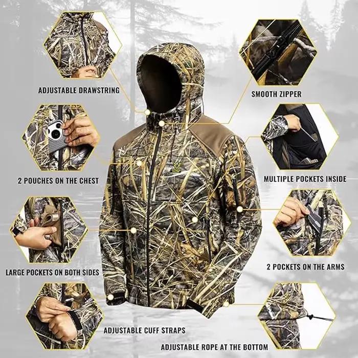 Veste de chasse silencieuse VOTAGOO