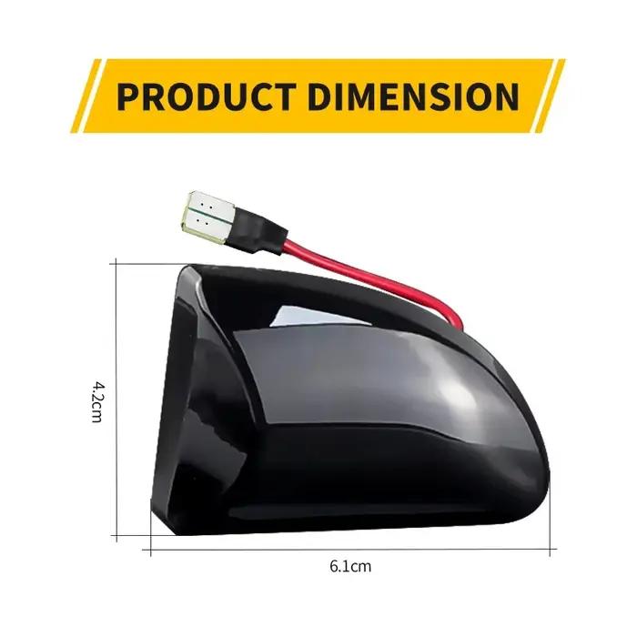 2x pour Mercedes Benz Smart Fortwo 451 MK1 & MKII 2007-2015 dynamique LED clignotants séquentiels cl
