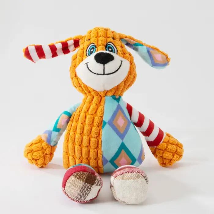 Jouet en peluche ishiline résistant aux morsures pour chiens et chats interactifs grinçants pour nettoyer les dents et divertir occasions spéciales
