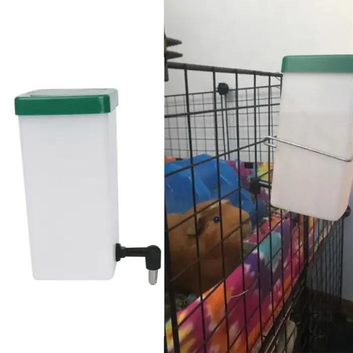 Abreuvoir pour animaux de compagnie, distributeur de bouteilles d'eau, mangeoire suspendue pour chien, cochon d'inde, écureuil, lapin, tête de boisson, fontaine, fournitures pour animaux de compagnie