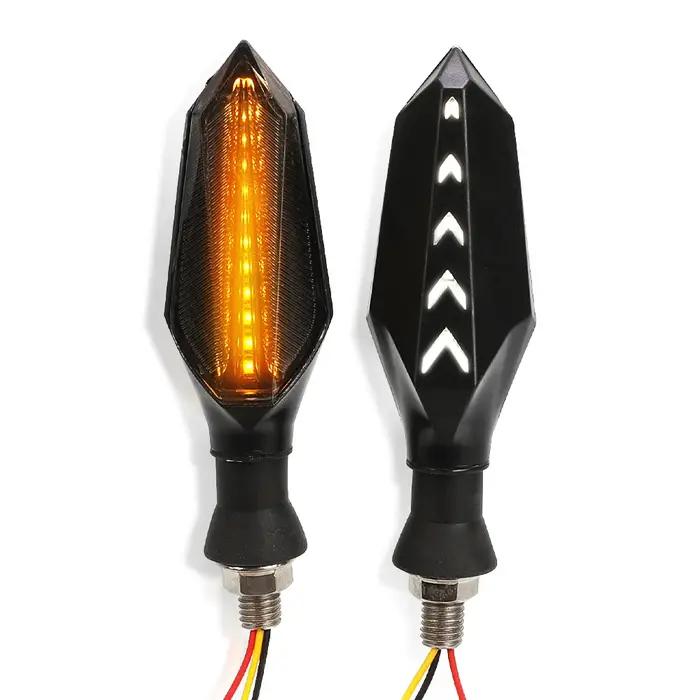 Pour Honda XLV 600 650 700 TRANSALP 1800 12V LED moto clignotants lumière ambre clignotant arrêt feu arrière indicateur