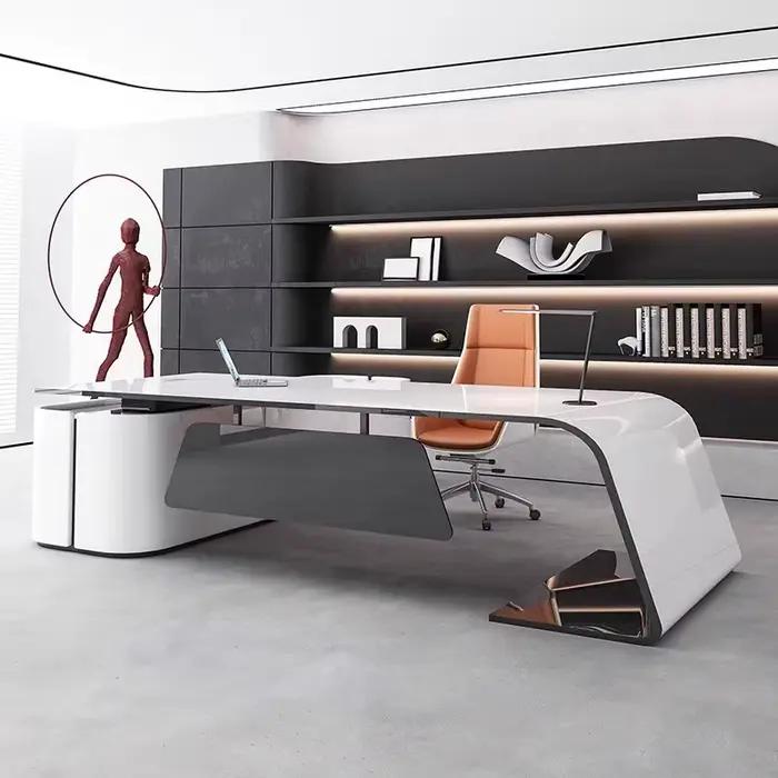 Organisateur bureau moderne travail esthétique jeu écriture bureau Design luxe lecture Mesa Ordenador accessoires pour la maison