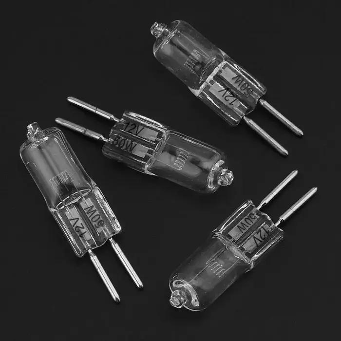 Ampoules halogènes G5.3 12V 20W/35W/50W, 10 pièces, lampes à capsules longue durée de vie, ampoules