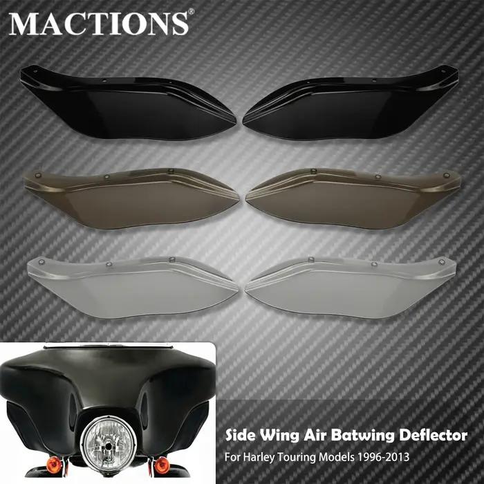 Moto Batwing déflecteur d'air carénage pare-brise latéral en plastique pour Harley Touring Street Gl