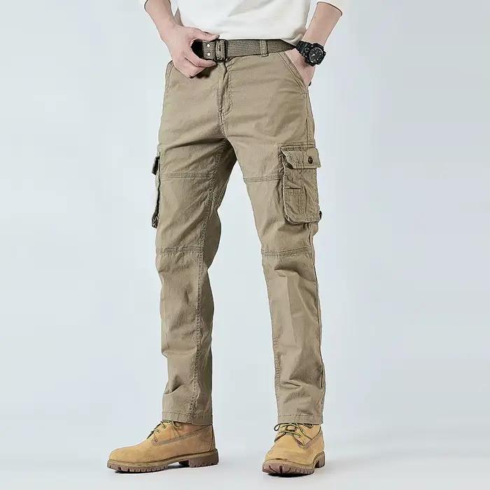 Pantalon tactique chasse 2026 stretch coton droit - Militaire outdoor pêche camping travail