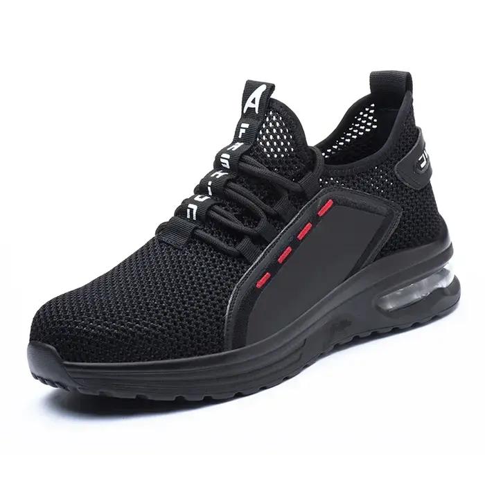 Plus Sise 35-50 chaussures de travail de sécurité pour hommes baskets à coussin d'air indestructibles Anti-écrasement