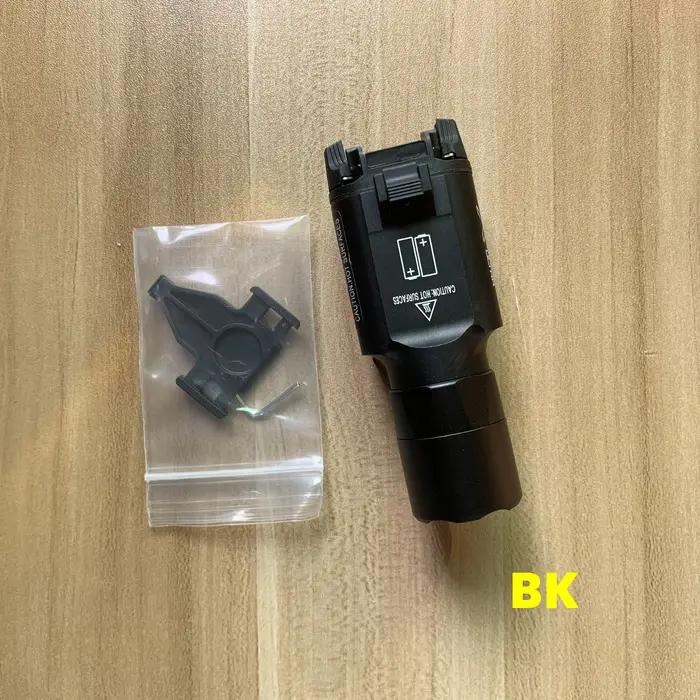 DulSurefir-SF X300U X300 Ultra Metal Pistol Light Scout, Lampe de poche stroboscopique pour arme Air