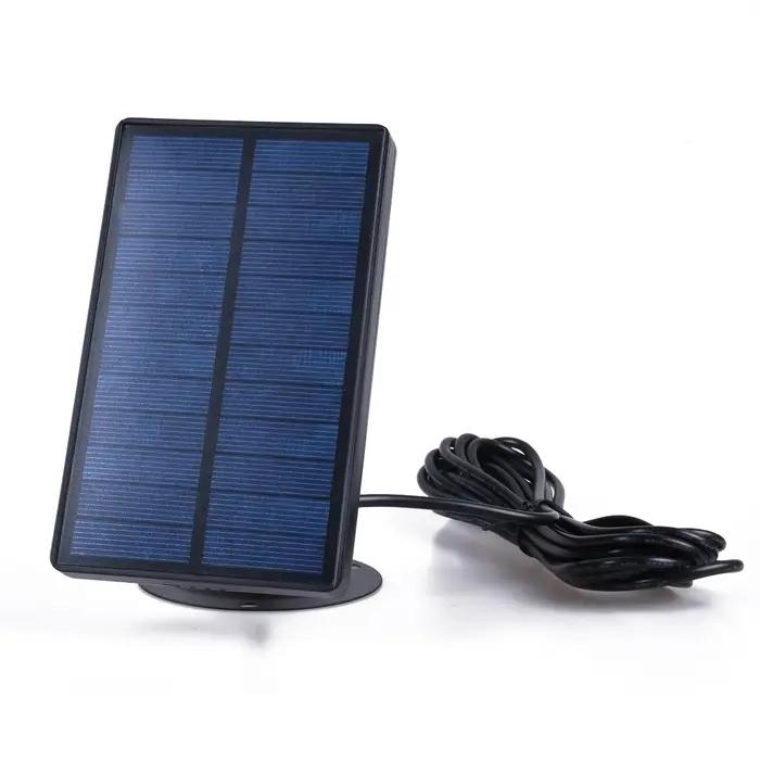 Chargeur de panneau solaire pour caméra de chasse en plein air