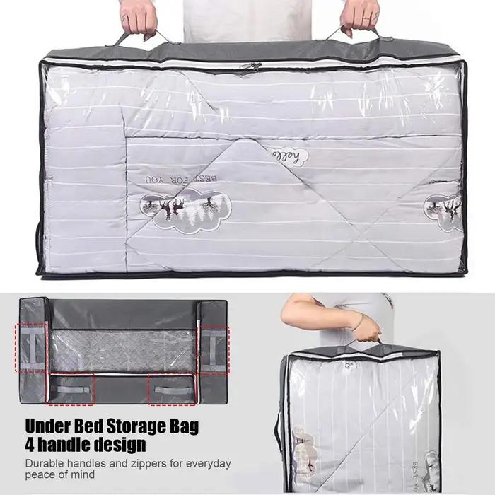 Sacs Non tissés pour ranger les vêtements, sac de rangement pour couverture, sac de couette nordique