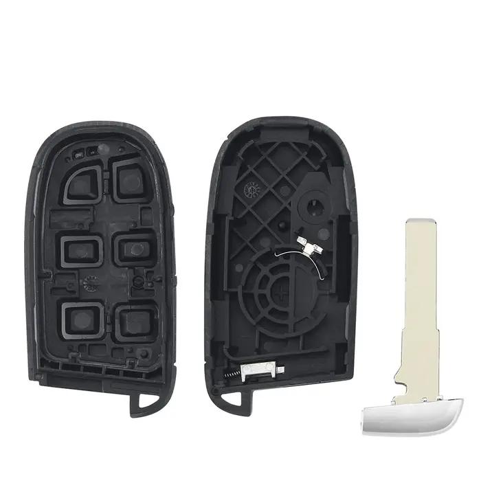 Coque de clé télécommande intelligente pour Jeep Renegade boussole Cherokee Dodge Ram 1500 chargeur