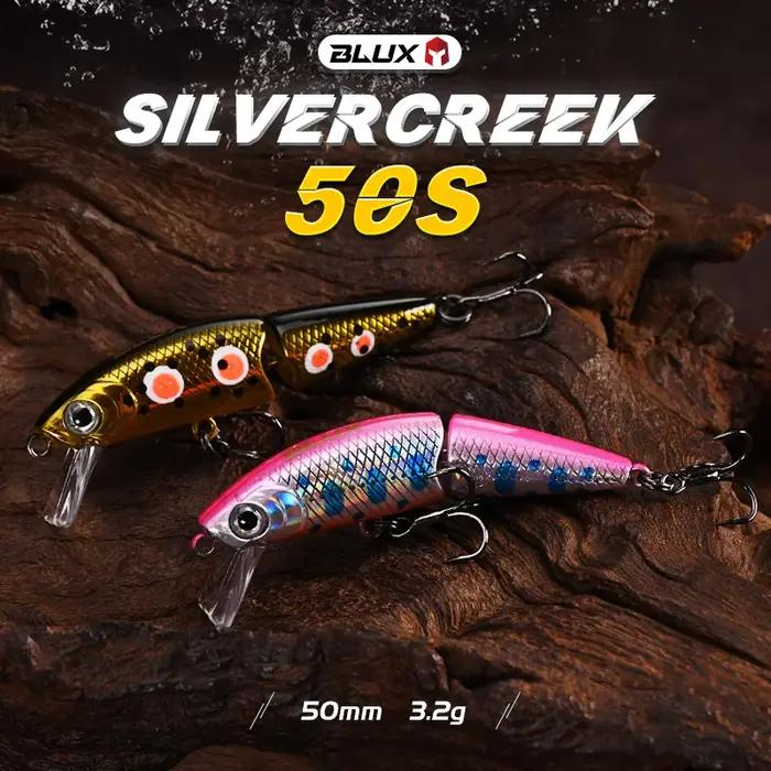 Leurre BLUX DR. Minnow Joint 50S 50mm - Swimbait coulant 3.2g pour brochet perche truite, leurre dur pêche