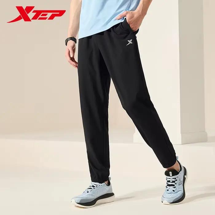 Xtep tissé pantalons de survêtement pour hommes été Normcore hommes pantalons de survêtement trajet
