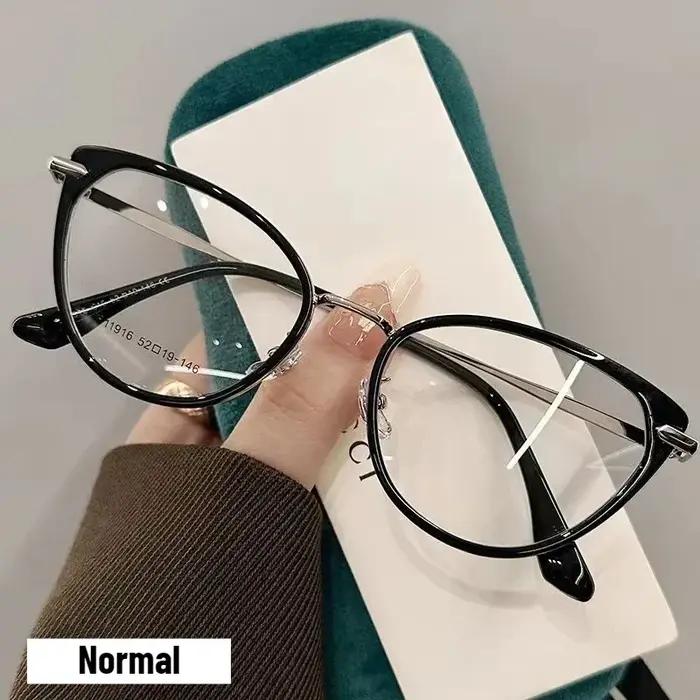 Lunettes photochromiques femme design œil de chat protection UV pour lectures et sorties en plein air