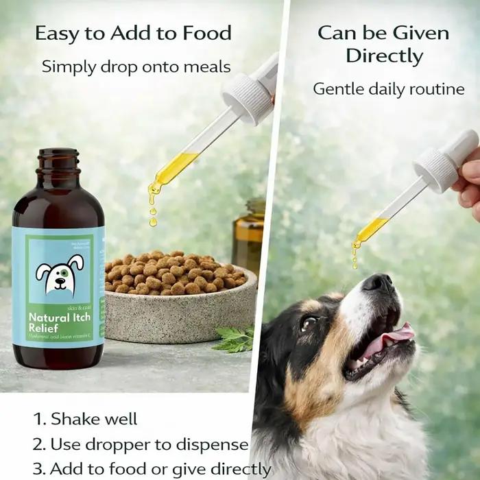 Spray anti-démangeaisons pour chien 60ml soulagement naturel peau sèche allergies perte de poils soins quotidiens chiots chiens adultes