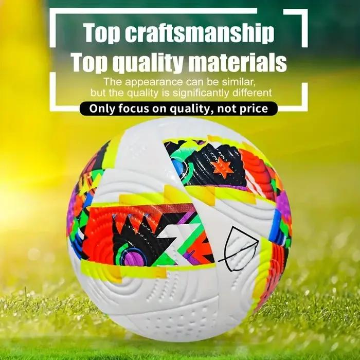 1 PC professionnel de haute qualité Football taille officielle 5 matériau PU équipe sans couture jeu de plein air