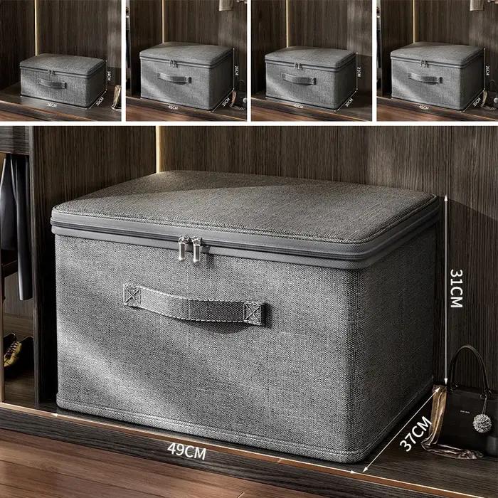 Boîte de rangement de vêtements empilable pour garde-robe