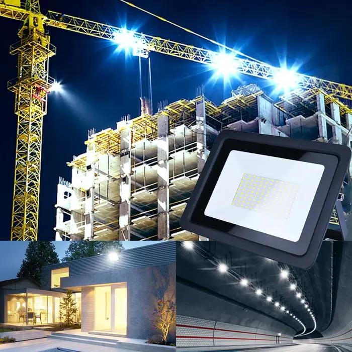 10W 20W 30W 50W 100W LED projecteur AC220V extérieur IP68 étanche projecteur réflecteur jardin proje