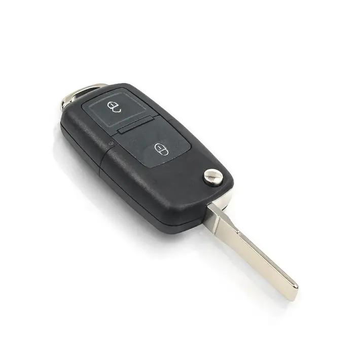 KEYYOU – clé télécommande à 2 boutons, 434/433MHz, puce ID48, pour voiture VW coccinelle Bora, Golf,