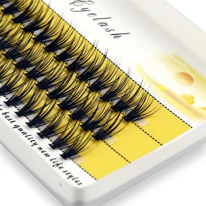 Extensions de cils naturelles MIOFIA en cheveux synthétiques pour un regard expressif et séduisant pour les occasions spéciales