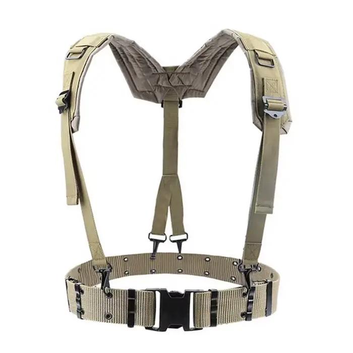 Ceinture tactique militaire pour équipement de chasse - Accessoire poitrine et épaule airsoft