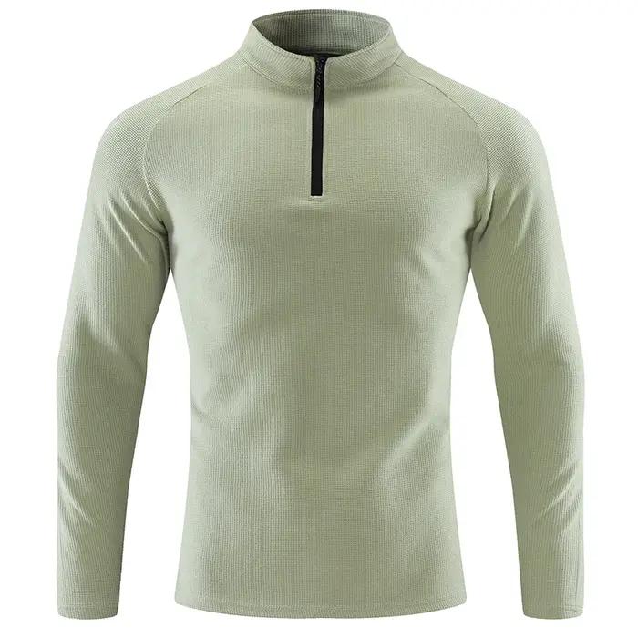 T-shirt réfléchissant à manches longues pour hommes