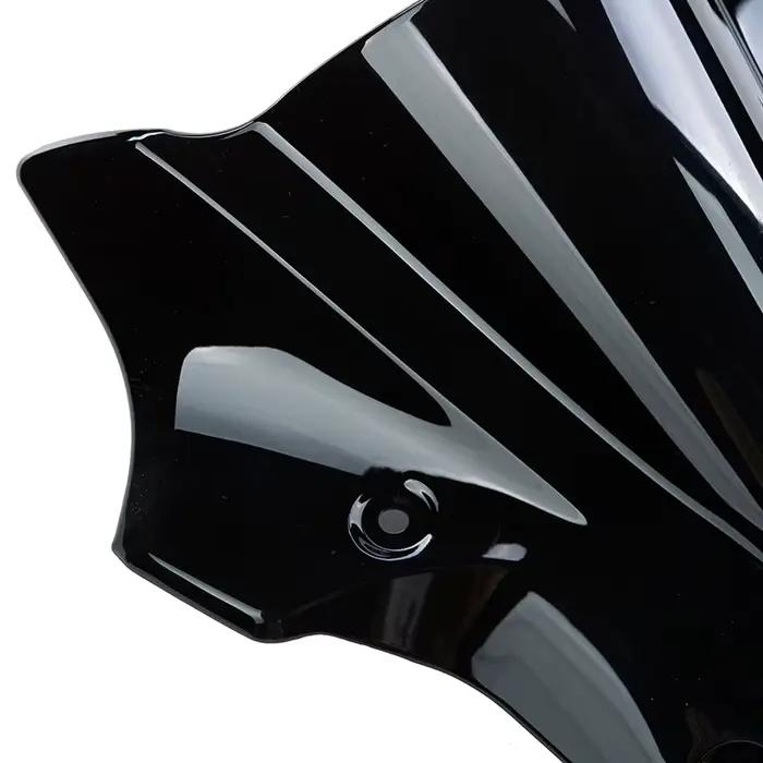 Pare-Brise de Moto Noir, Déflecteur de Vent pour Kawasaki Z900 2017 2018 2019 ABS, Accessoires