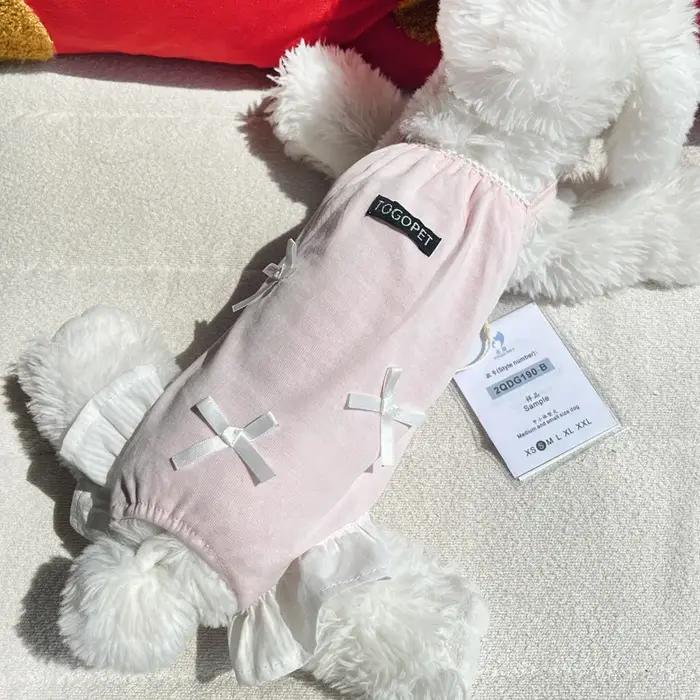 Combinaison fine respirante pour animaux de compagnie