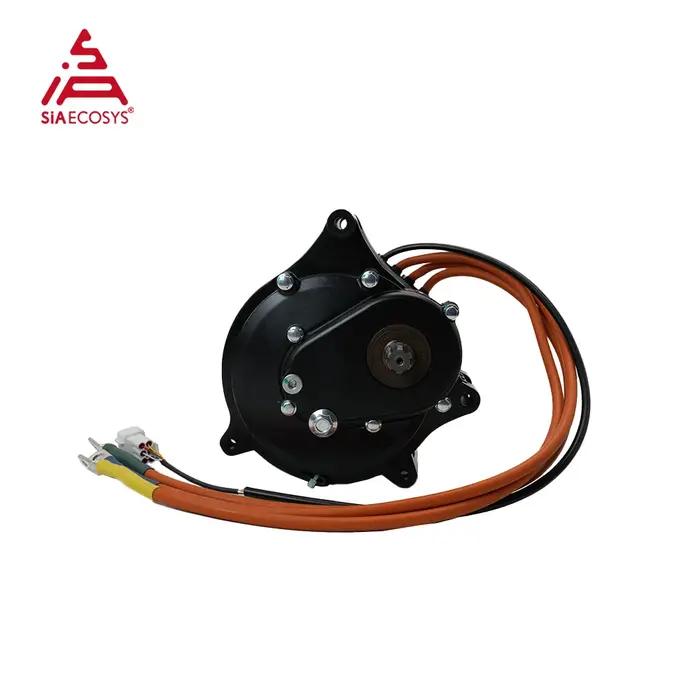 QSMOTOR QS138 V3 70H 72V 3000W moteur d'entraînement central 1:2.35 boîte de vitesses 100 km/h haute vitesse pour ATV électrique