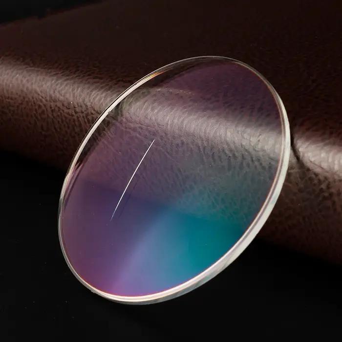 1.56 lentilles bifocales ressemble loin et près aucune Zone aveugle lentilles de Prescription optiqu