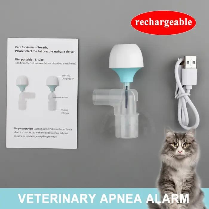 Moniteur d'alarme d'apnée respiratoire vétérinaire Rechargeable