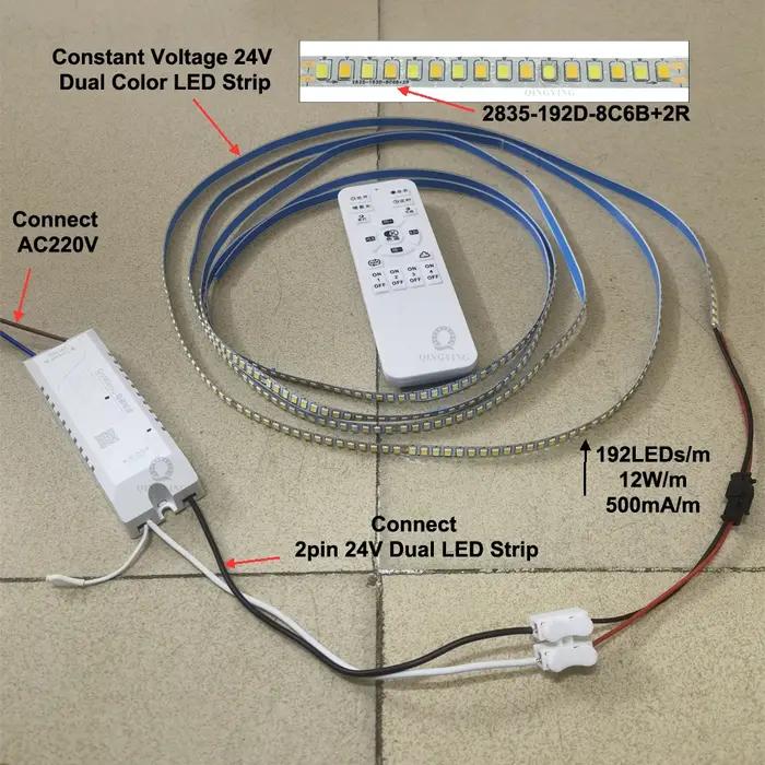 Alimentation intelligente 2.4G, DC24V, 600mA, 800mA, 1200mA, 1500mA, 2400mA, 2700mA, 3000mA, 2 broch
