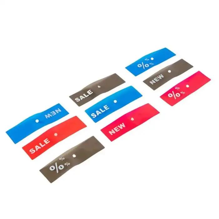 100 pièces cintre vente marqueurs étiquettes drapeau vêtement vêtements