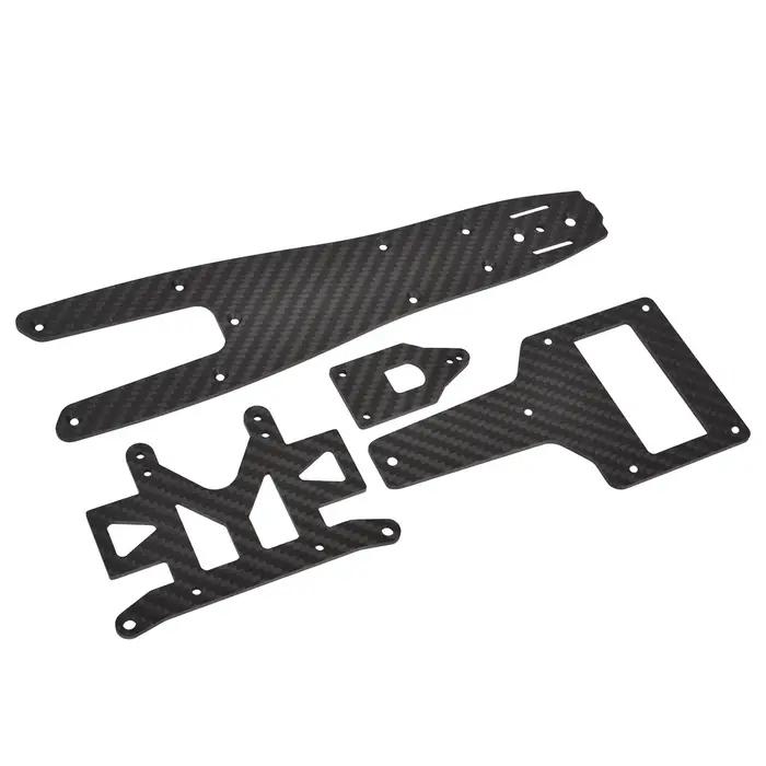 Kit de châssis en fibre de carbone, adapté aux châssis Tamiya F103 F-103, améliorations vintage, 1 ensemble