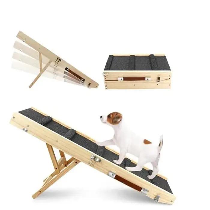 Balançoire en bois pour grands chiens