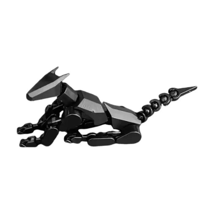 Figurines d'action de chien robot imprimées en 3D multi-articulations pour collectionneurs et décorations de bureau
