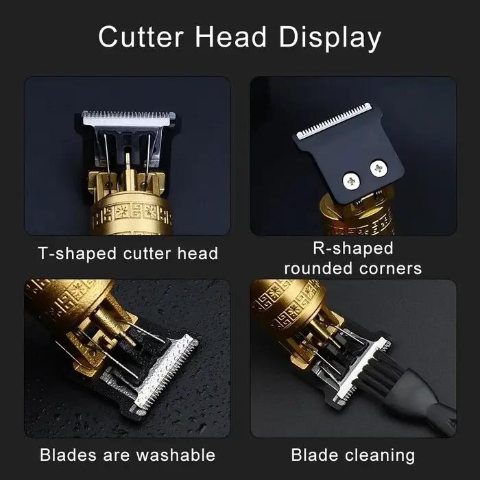 T9 électrique Machine de coupe de cheveux tondeuse à cheveux barbe rasage corps tondeuse à cheveux t