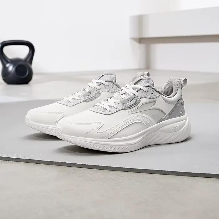 Chaussures de Course Légères en Cuir à Absorption des Chocs pour Homme, Baskets de Fitness, Louvain