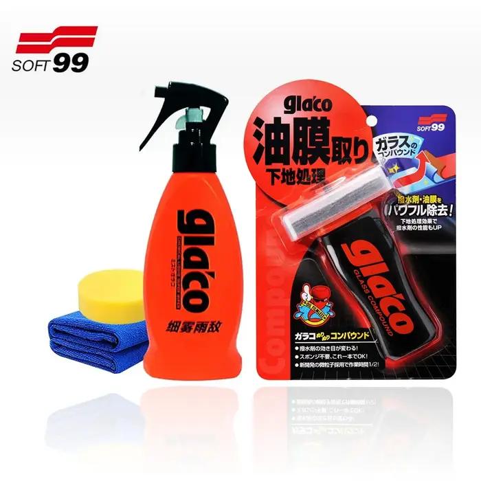 Revêtement Anti-Pluie Soft99 Ultra Glace Pare-Brise Voiture Visibilité Sécurité Confort Occasions Spéciales