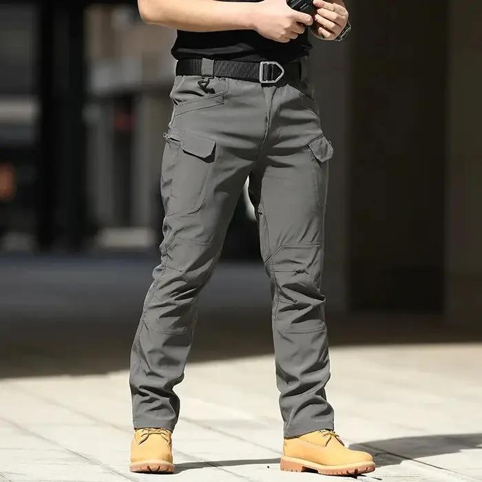 Pantalon tactique cargo camouflage militaire multi-poches pour chasse et randonnée - Confort optimal
