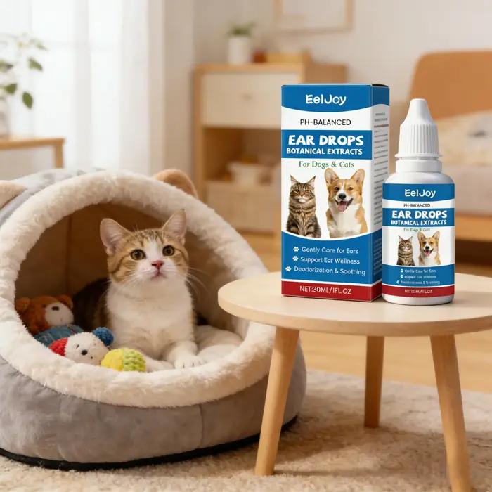 Gouttes auriculaires pour animaux de compagnie