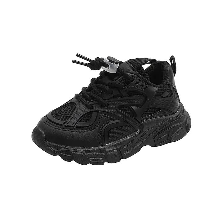 Chaussures de sport décontractées pour enfants avec semelles épaisses, baskets polyvalentes tendance