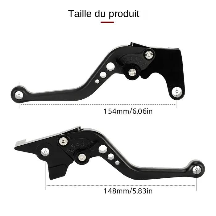 2024 levier d'embrayage de frein court pour YAMAHA MT07 MT09 2013-2020 MT-07/Tracer