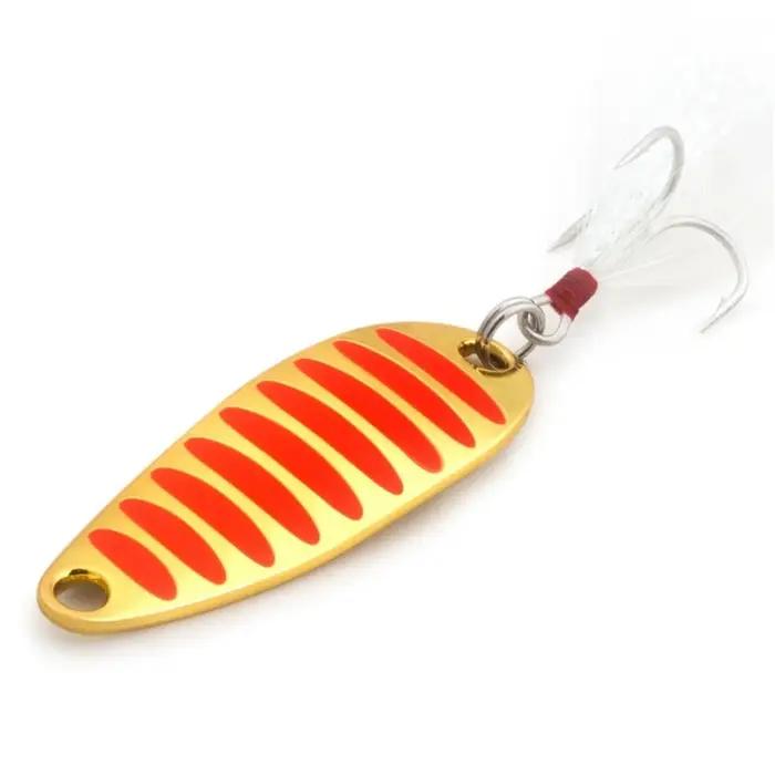 Leurre en métal pour pêche en mer, plage, lac, rivière, réservoir et ruisseau, mouvement naturel, attrape poissons, durable, cadeau parfait pour les pêcheurs