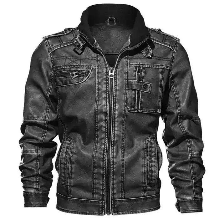 Vêtements en cuir pour hommes