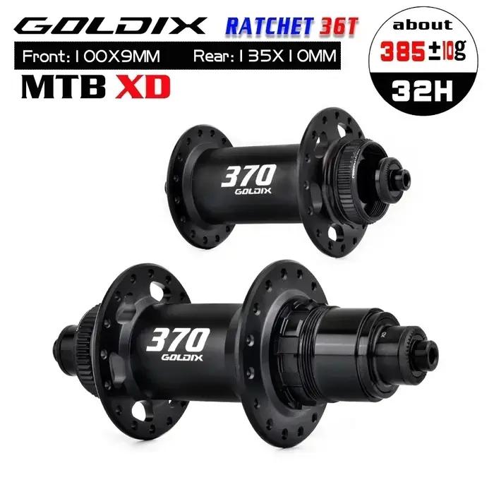 Moyeu de vélo VTT GOLDIX GDX370 avec frein à disque Centre Lock pour cyclistes passionnés occasions spéciales